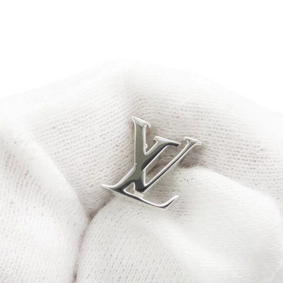 LOUIS VUITTON Earrings・LV suit SV925 Silver M02423 - Picture 6 of 8
